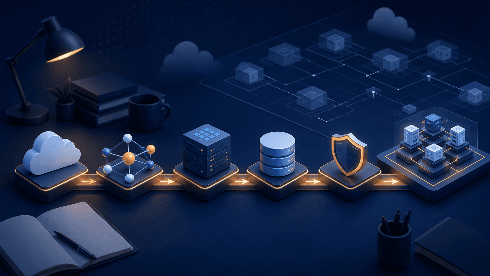 AWS certification learning path through cloud, networking, compute, databases, security, and resilient architecture